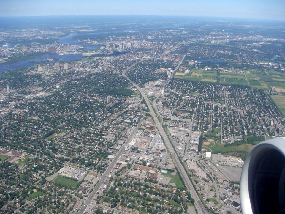 ottawa aerial photo