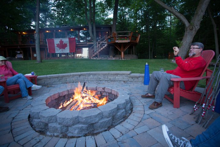 Campfire on Canada Day