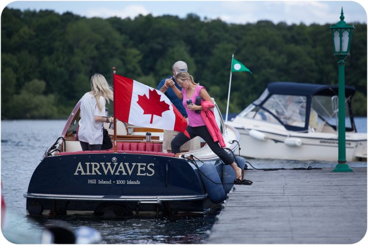 Boating on Canada Day