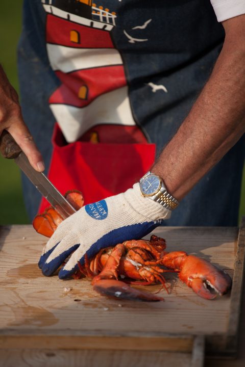 Cutting a Lobster