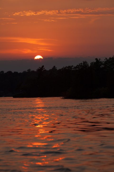 1000 Islands Sunset