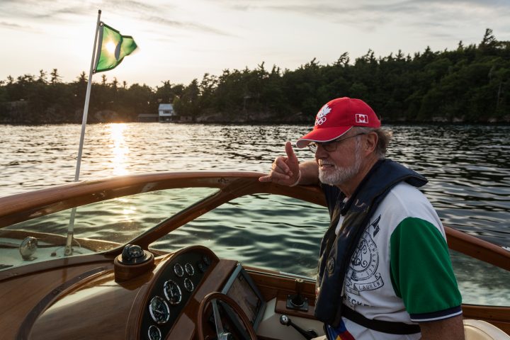 Dad Boating