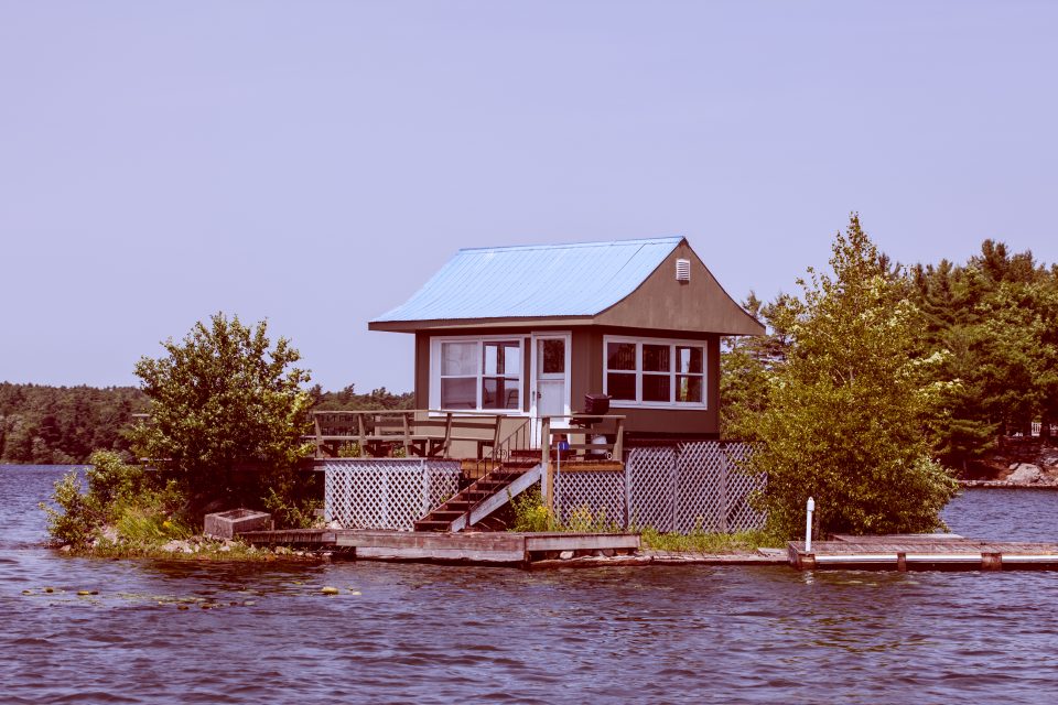 Tiny Cottage on one of the Smaller of the 1000 Islands