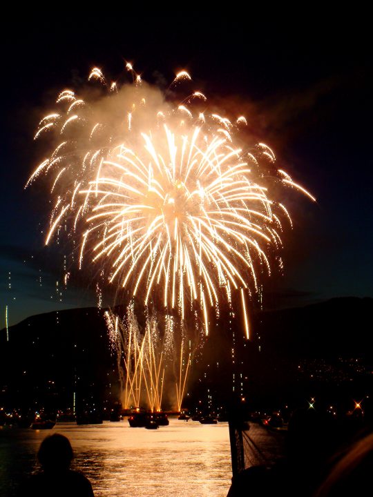 Fireworks Over English Bay