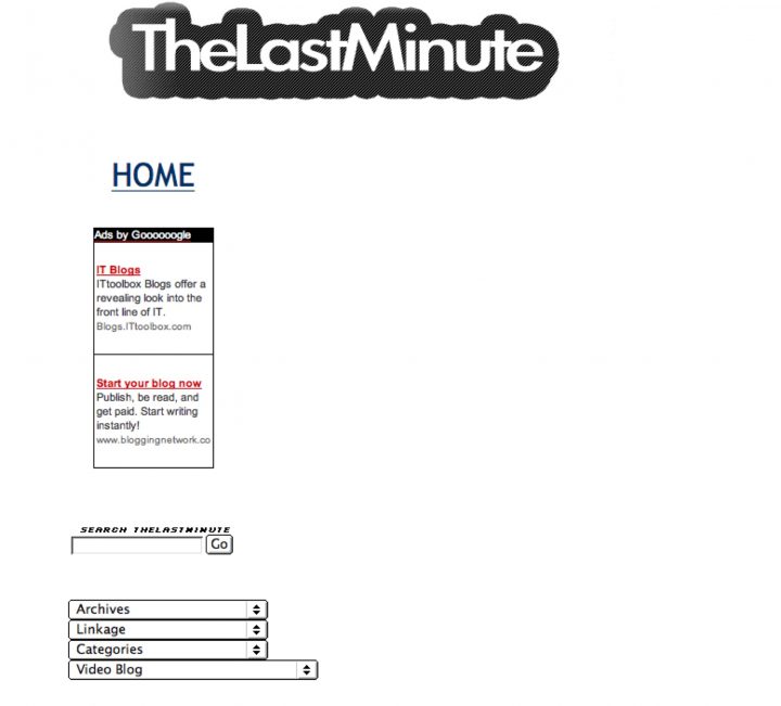 my crappy old site