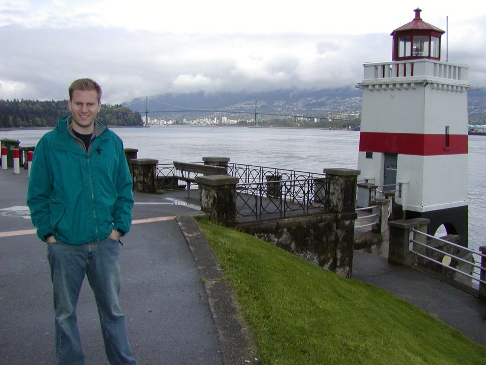 Duncan and Dad in Vanc  1   May 2003 270_1