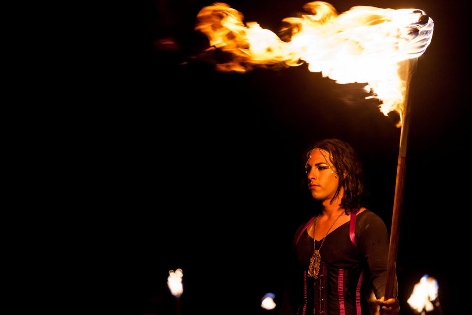 Torchbearer Burning Man 2013