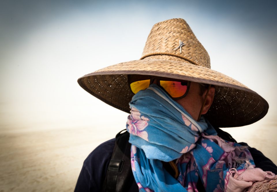 Duncan Rawlinson (me!) At Burning Man 2013