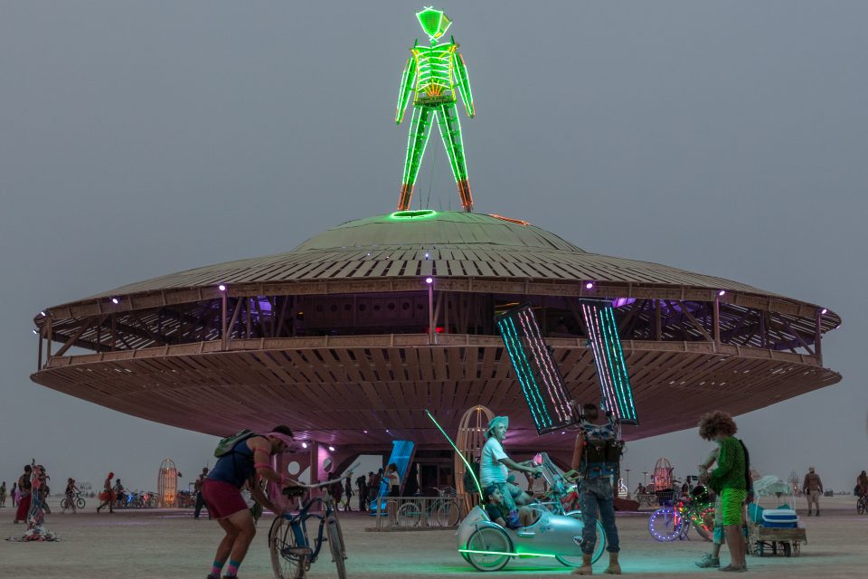 The Man Burning Man 2013