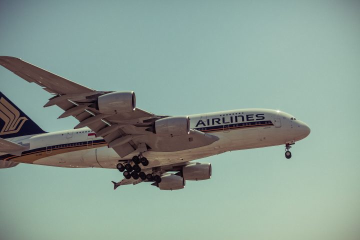 A380 Landing At LAX