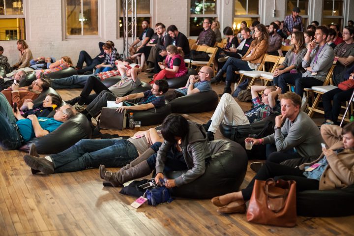 Beanbag Chairs for Watching Films XOXO 2013