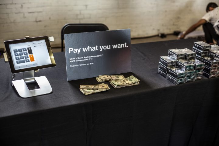 Cards Against Humanity Pay What You Want XOXO 2013