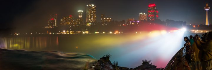 Niagara Falls at Night
