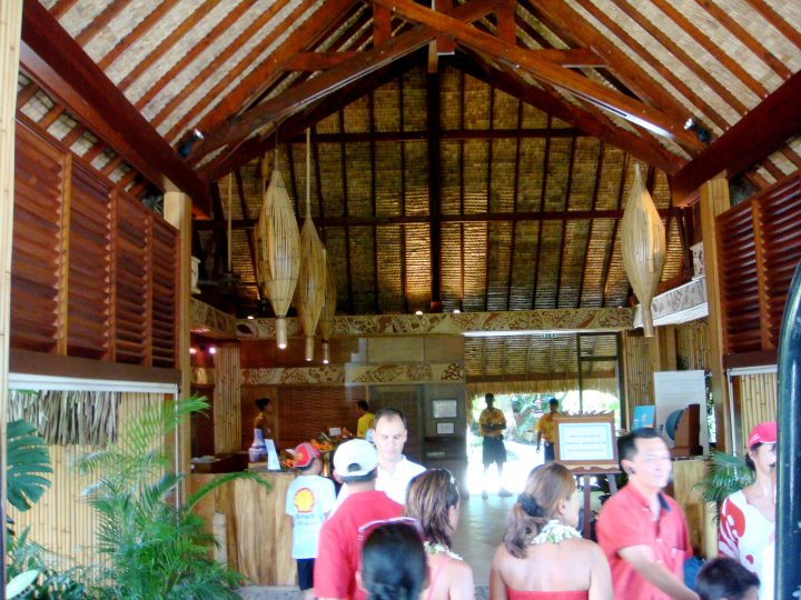 hotel lobby