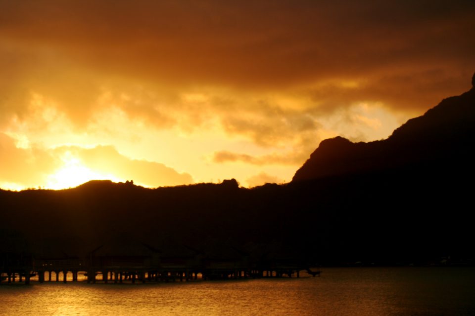 Bora Bora Sunset