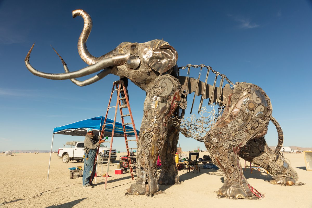 The Monumental Mammoth Build
