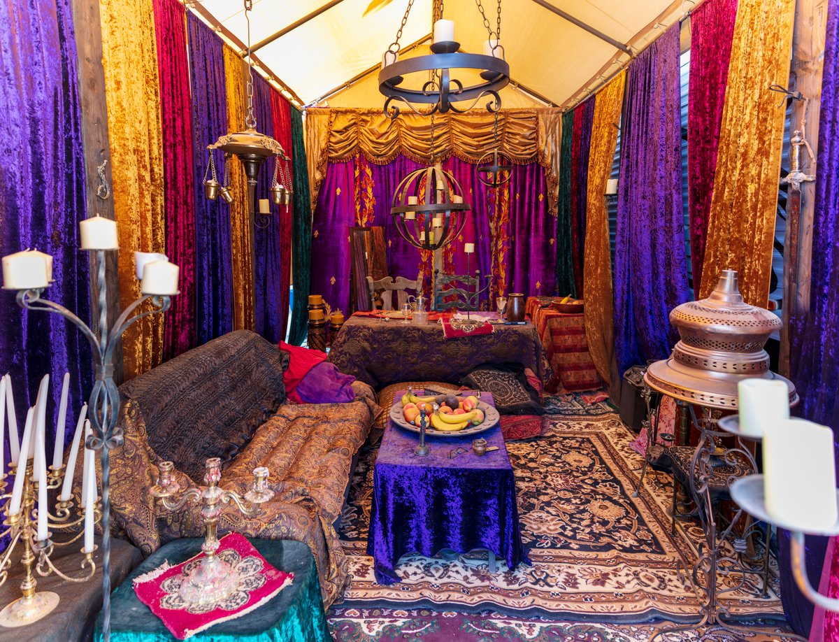 Wonderful camp setup.