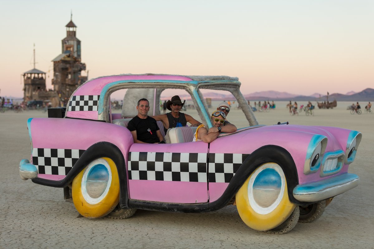 Hani's Deep Playa Taxi at The Folly