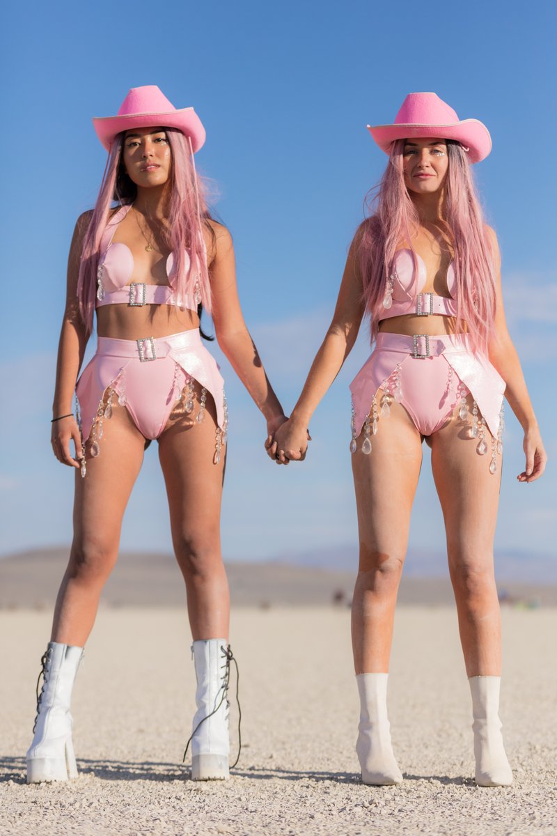 These pink cowgirls were SUPER fun.