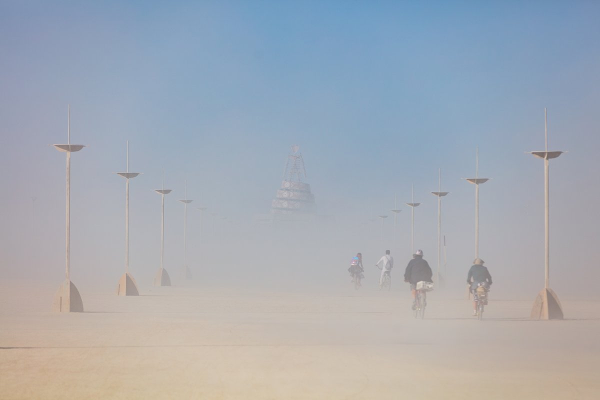 The Man in the dust