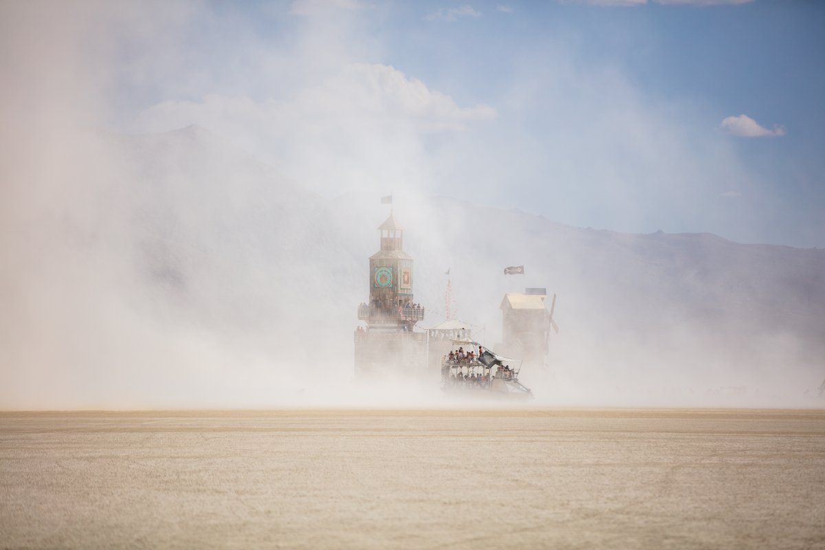 The Folly in the dust
