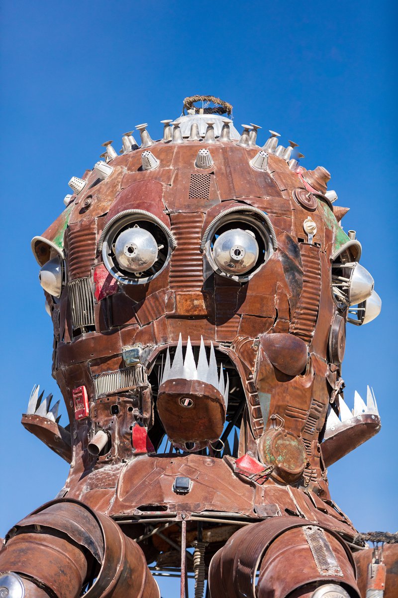 Closeup of El Pulpo Mecanico Mutant Vehicle