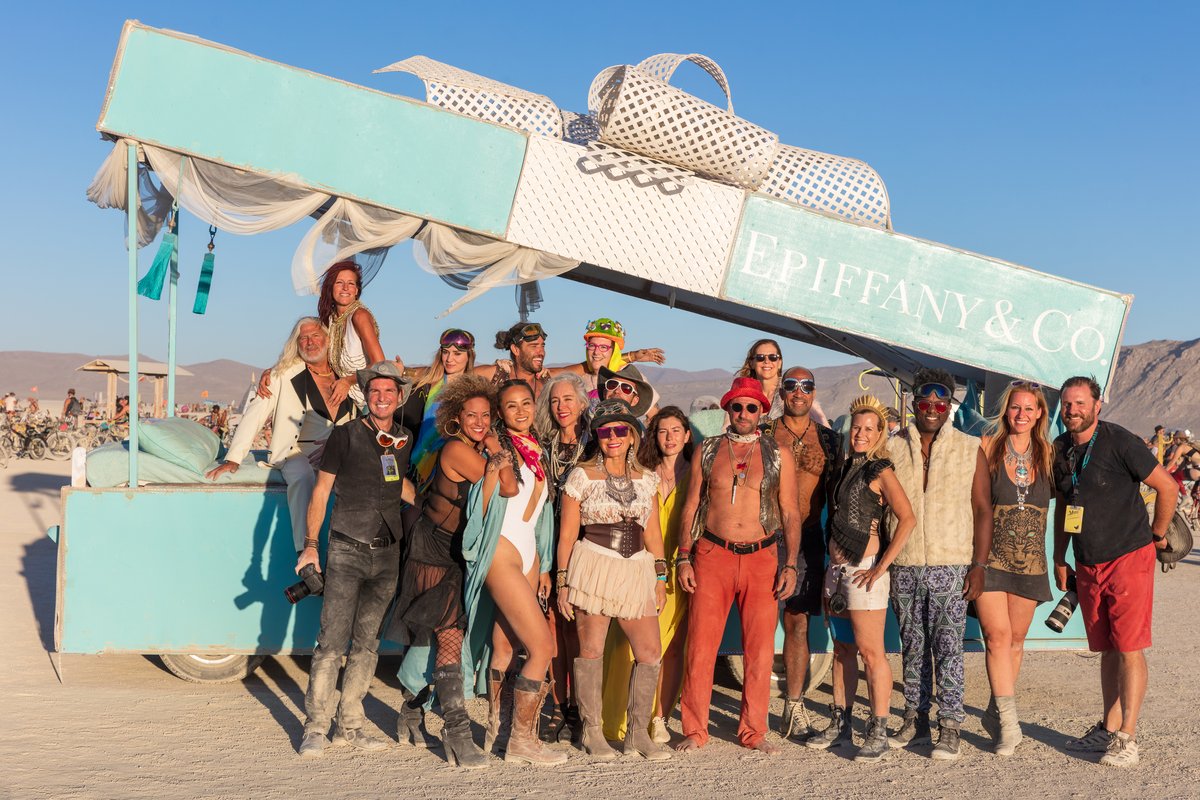 Wonderful campmates. Thank you for making Burning Man amazing.