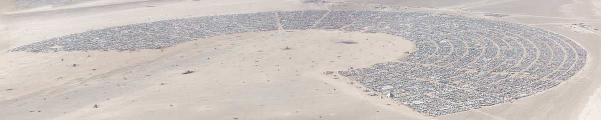 Burning Man 2019 Aerial Photo. I shot this while hanging out the window of a small Cessna. The image was shot on Friday August 31, 2019. Thank you to the pilot of the aircraft Purple Haze.