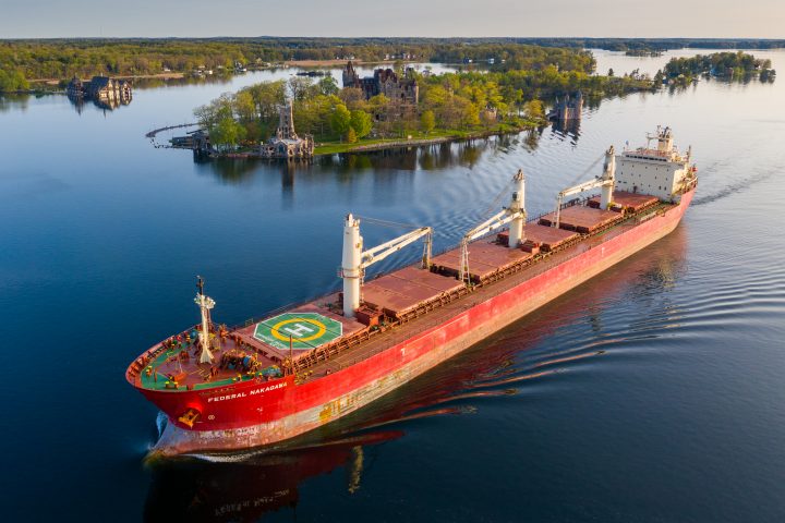Red Ship and Boldt Castle