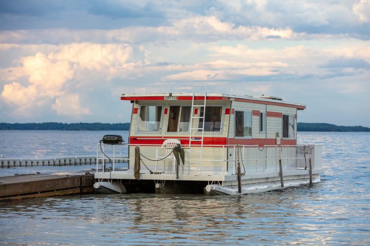 Vintage Houseboat