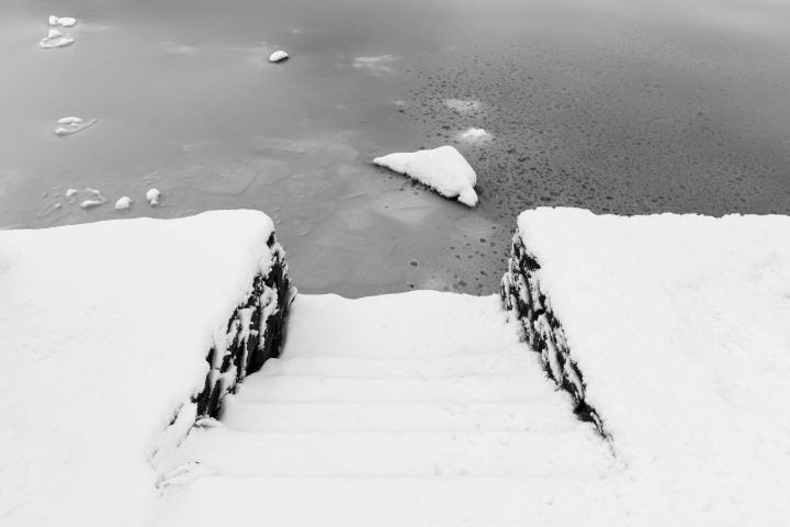 Snowy Staircase
