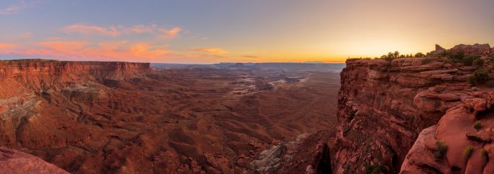 Man at Green River Overlook