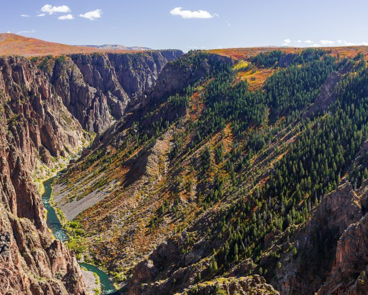 Fall Color at Pulpit Rock Overlook