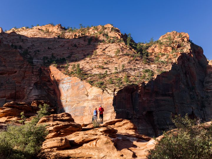 Couple at Canyon Overlook
