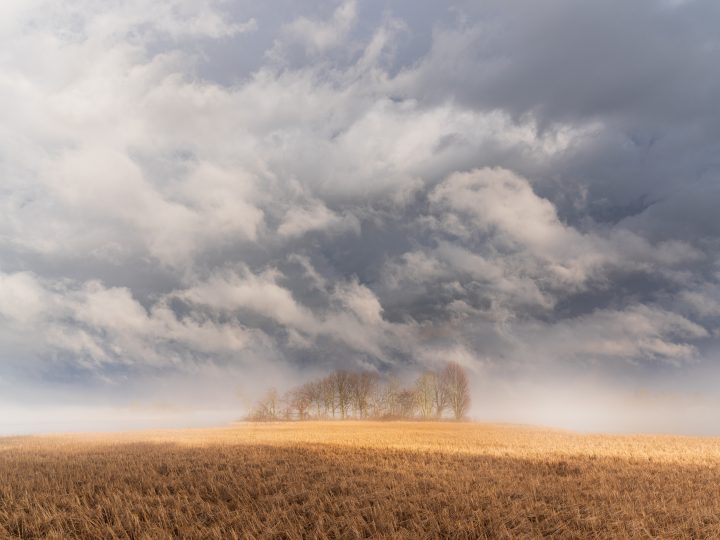 Dramatic Clouds After Storm