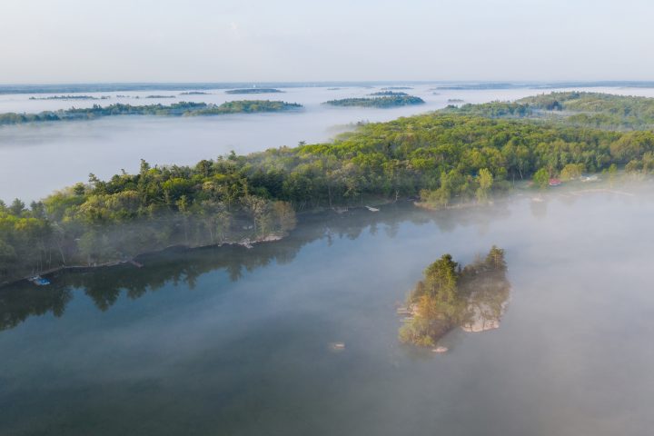 Islands in the Fog at Dawn 02