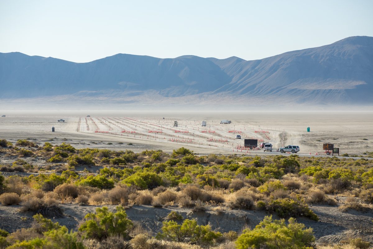 Arriving on Playa. The feels!