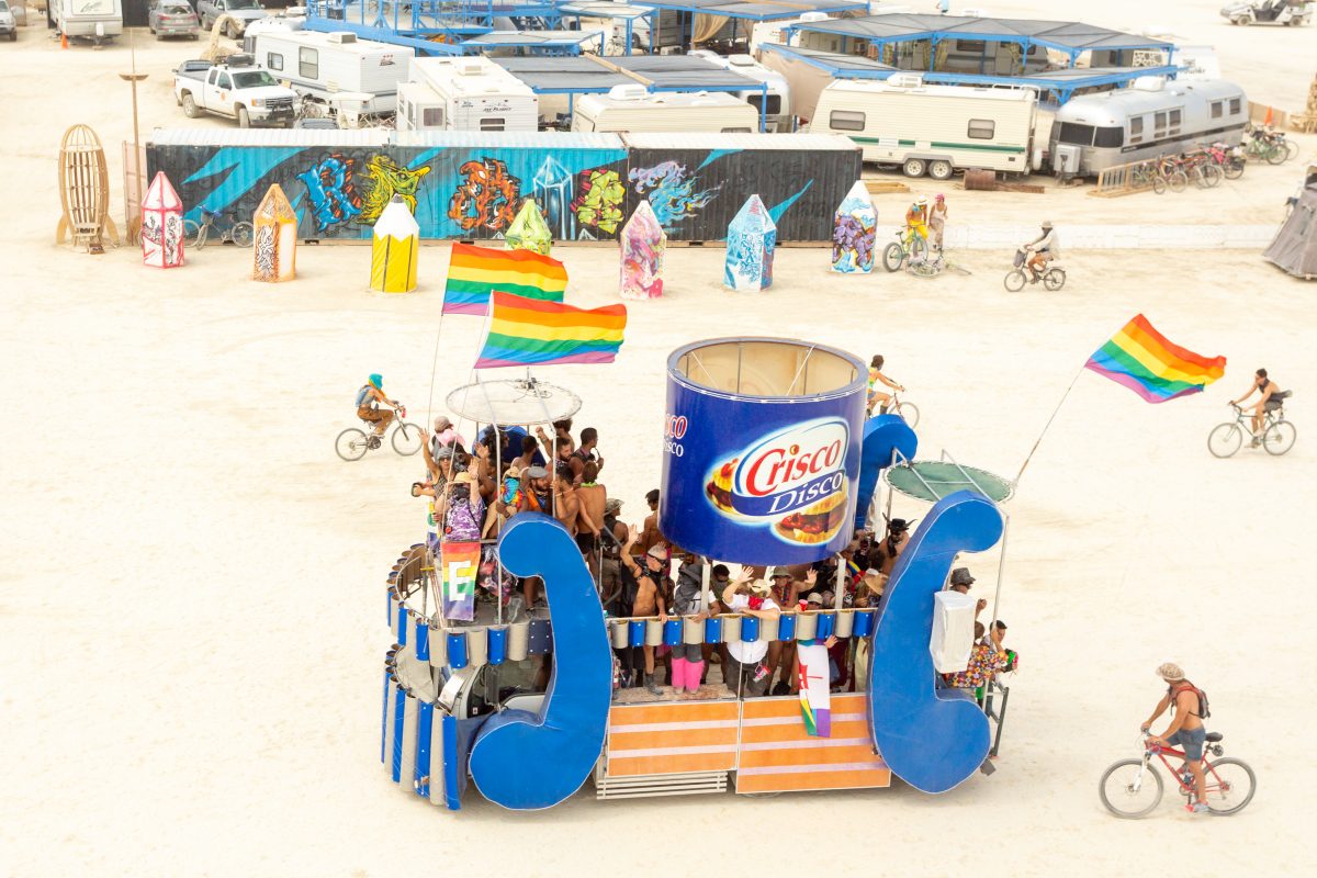 Crisco Disco Mutant Vehicle and First Camp
