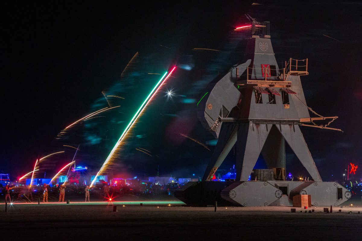 The Alien Siege Machine Burn by: Dan Fox year: 2014  The Alien Siege Machine is a ghost ship. It travels through space and time imperiling all it encounters. Appearing throughout the epochs, crews are enslaved and are driven by a mysterious rancor to pilot the Machine into battle, often adding th...