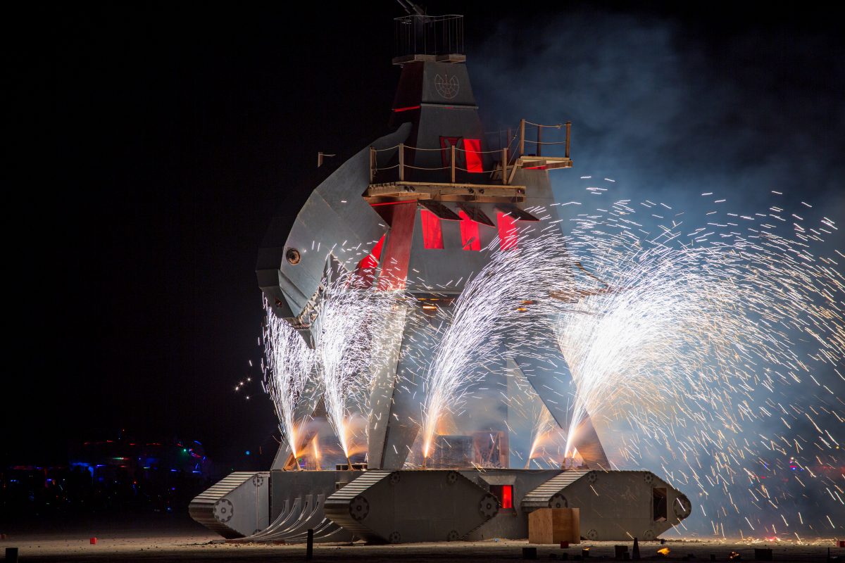 The Alien Siege Machine Burn by: Dan Fox year: 2014  The Alien Siege Machine is a ghost ship. It travels through space and time imperiling all it encounters. Appearing throughout the epochs, crews are enslaved and are driven by a mysterious rancor to pilot the Machine into battle, often adding th...