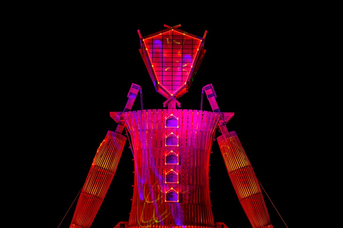 The Man 2014 on Burn Night