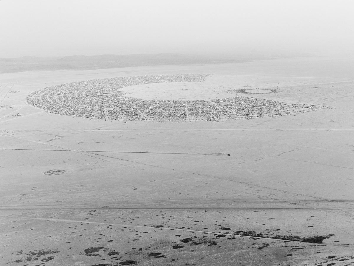 Aerial Photo Black Rock City 2014