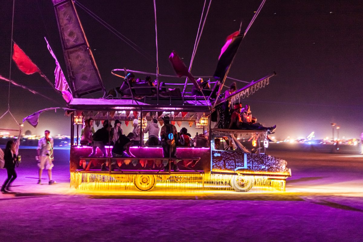Mutant Vehicle at night. Name Unknown.