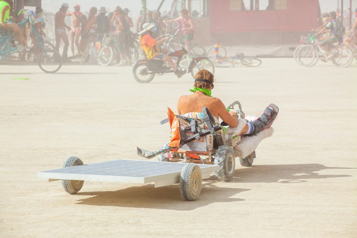 Solar Powered Trike