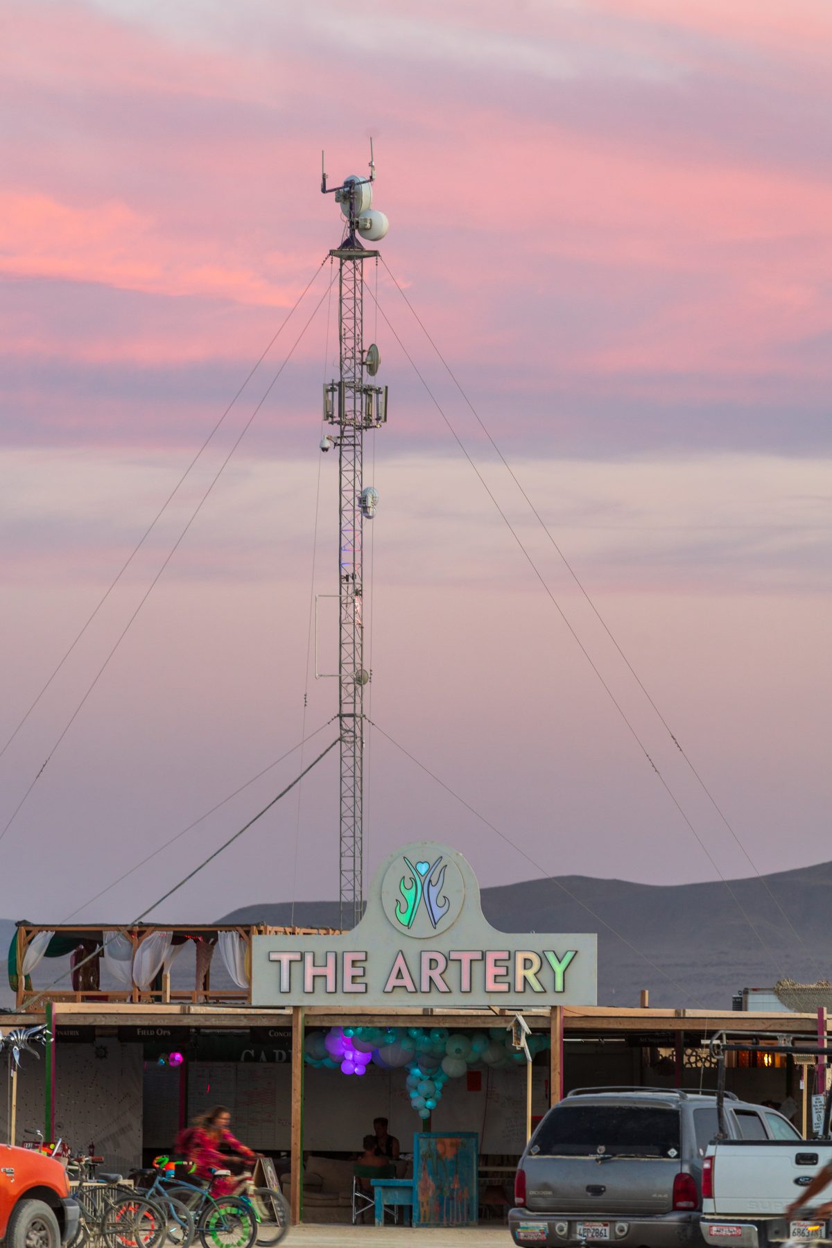 Communications Tower and The Artery 2015