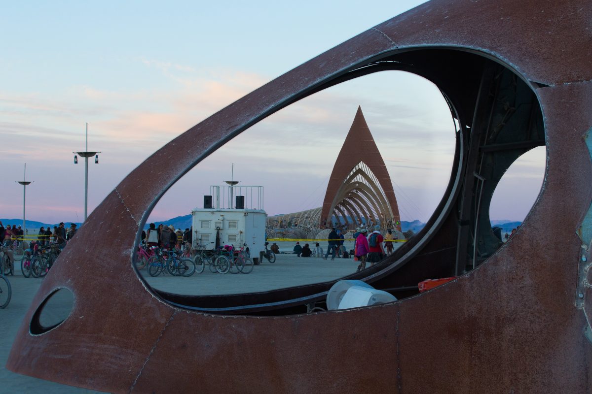 Temple of Promise from: San Francisco Bay Area, CA year: 2015  A Temple's purpose is to provide a safe space where the diverse and essential needs of the soul can take root and grow or surrender and find solace. This year, the Temple of Promise welcomes participants through an archway soaring 97 ...