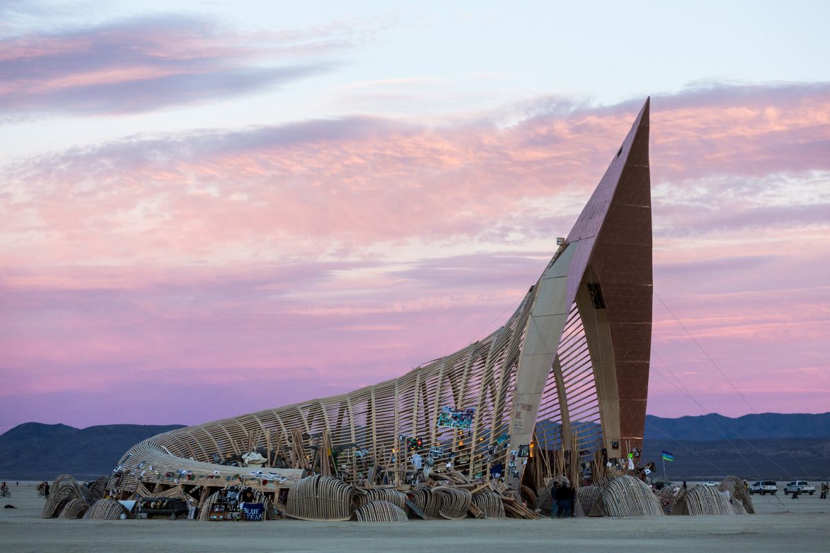 Temple of Promise from: San Francisco Bay Area, CA year: 2015  A Temple's purpose is to provide a safe space where the diverse and essential needs of the soul can take root and grow or surrender and find solace. This year, the Temple of Promise welcomes participants through an archway soaring 97 ...