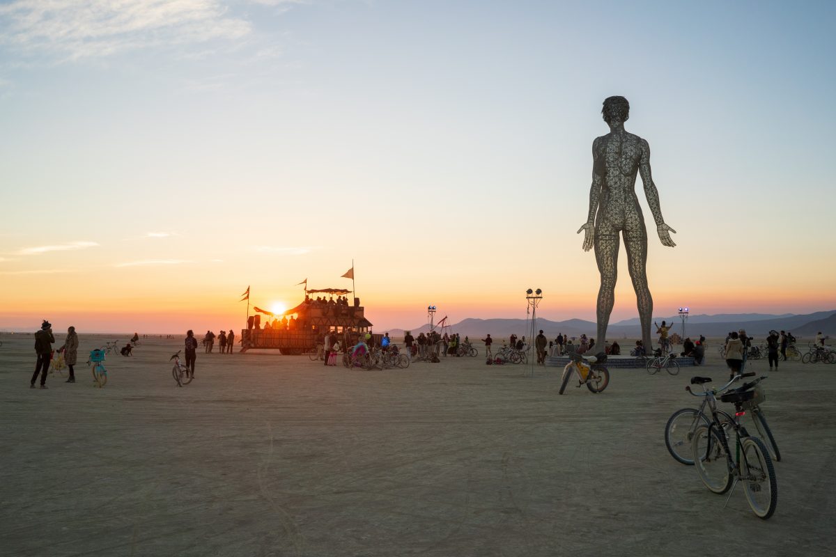 Playa sunrise at Truth is Beauty by Marco Cochrane