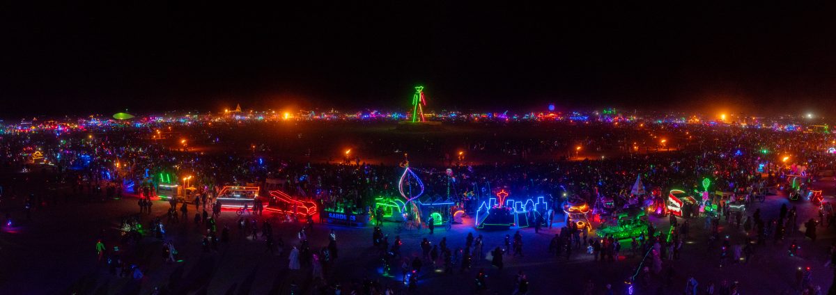 Man Burn 2015 Panorama