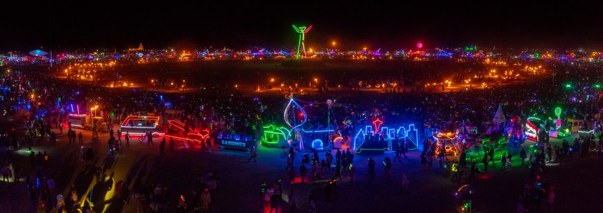 Man Burn 2015 Panorama